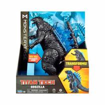 Boneco Titã Tech Godzilla Monsterverse 20cm - Godzilla - Sunny Brinquedos