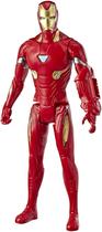 Boneco titan hero 2.0 homem de ferro, avengers, vermelho/amarelo - HASBRO