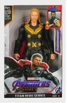 Boneco Titan Hero Avengers 30Cm - Articulado