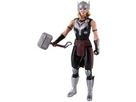 Boneco Titan Hero Series Marvel Jane Foster Mighty - Thor 30cm com Acessório Hasbro