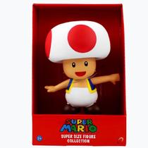 Boneco Toad 25cm Articulado Super Mario Boneco Toad 25cm Articulado Super Mario