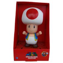 Boneco Toad - Super Mario Bros Grande Original - Super Size Figure Collection