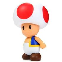 Boneco Toad Turma Do Super Mario Bross Coleção - 20cm - Tomate