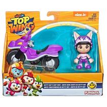 Boneco top wings com veiculo playskool hasbro e5281