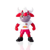 Boneco Toro Loko Red Bull Bragantino RB Mascote De Futebol Oficial Fut Toy Articulado Coleção Clube Bragança Paulista