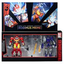 Boneco Transformers Ascensão De Rodimus Prime Platinum