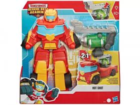 Boneco Transformers Resgate Hot Shot 35cm Hasbro