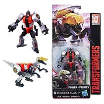 Boneco Transformers Slash Dinobot Power of The Primes Hasbro Legends G1