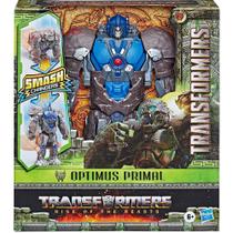 Boneco Transformers Smash Changer Optimus Primal Hasbro