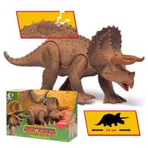 Boneco Triceratops que Solta Som Cotiplas