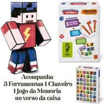 Boneco Turma Do Mike 15cm 3 Acessorios 1Chaveiro Algazarra Brinquedos