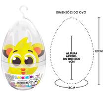 Boneco Turma dos Bolofofos Rick no Ovo de Páscoa 12cm Lider Boneco Turma dos Bolofofos Rick no Ovo de Páscoa 12cm Lider