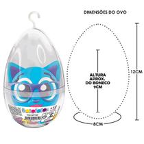 Boneco Turma dos Bolofofos Sophie no Ovo de Páscoa 12cm