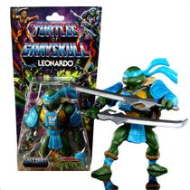 Boneco Turtles Of Grayskull Origins Leonardo Hpr01 Mattel HPR00-HPR01