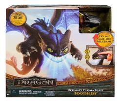 Boneco Ultimate Plasma Blast Banguela Luz E Som Como Treinar O Seu Dragão Sunny Brinquedos