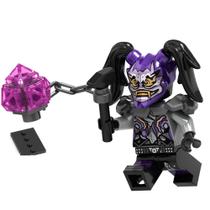 Boneco Ultra Violet Vilão NinjaGo em bloco