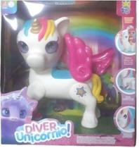 Boneco - Unicornio ( 8216 ) DIVERTOYS Boneco - Unicornio ( 8216 ) DIVERTOYS