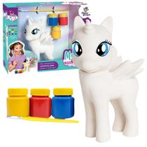Boneco Unicórnio Para Colorir Pintar Tinras Criança Pintura - Mister Brinque
