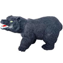 Boneco Urso De Vinil Coleção Real Animal 24 Cm Realista - Bee Toys