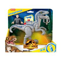 Boneco Velociraptor Blue e Owen Jurassic World - Mattel HKG15