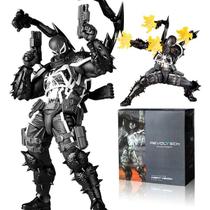Boneco Venom Articulado Com Acessorios Brinquedo Movel Filme