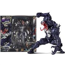 Boneco Venom Tempo De Carnificina Articulado Action Figure Colecionavel Marvel Brinquedo Movel Com Acessorios