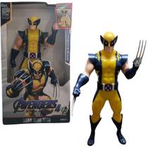 Boneco Vingadores 30Cm Articulado Som E Led Person:Wolverine