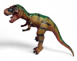 Boneco Vinil Dinossauro Grande Som e Luz T-Rex Tiranossauro
