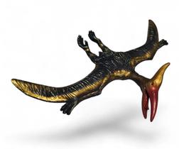 Boneco Vinil Dinossauro Voador Grande Som e Luz Pterodáctilo