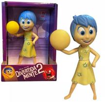 Boneco Vinil Disney Pixar Divertida mente 2 Alegria 21 cm