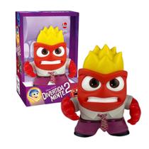 Boneco Vinil Divertida-Mente 2 Raiva Lider - 3700 Boneco Vinil Divertida-Mente 2 Raiva Lider - 3700