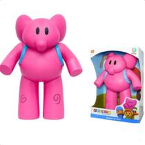 Boneco Vinil Elly Grande Turma Pocoyo Infantil 28cm Macio