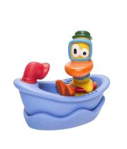 Boneco Vinil Pocoyo e Pato Monta e Encaixa Hora do Banho