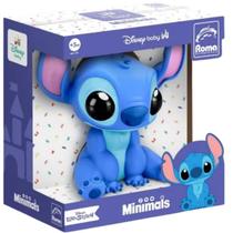 Boneco Vinil Stitch 15cm Disney Baby Coleção Minimals Roma Ref.:5757