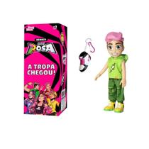 Boneco void dos rosa 26cm com brinde emilly vick katlen - baby brink