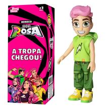 Boneco Void Dos Rosa Youtuber Infantil Articulado 26Cm