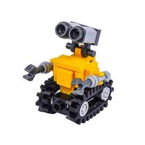 Boneco wall e robo disney bloco de montar