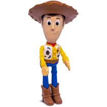 Boneco Woody Toy Story C/ Som Fala Frases Articulado 22 Cm - Elka