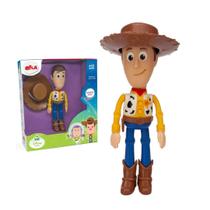 Boneco Woody Xerife Articulado C/ Som Fala - Toy Story Disney - Elka