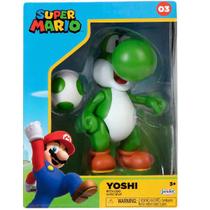 Boneco Yoshi de 10CM com OVO Super Mario SUNNY