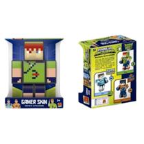 Boneco You Tuber Robin Hood Minecraft Articulado Algazzara