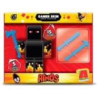 Boneco Youtuber Athos Minecraft 15cm e Acessorios Algazarra Boneco Youtuber Athos Minecraft 15cm e Acessorios Algazarra