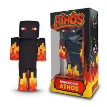 Boneco Youtuber Athos Minecraft Streamers 35 Cm