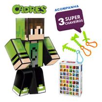 Boneco Youtuber Cadres Gamers Jogo 35cm +chaveiro Craft