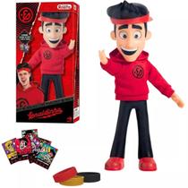 Boneco Youtuber Enaldinho Com Pulseira Do Poder e Cartas Lançamento