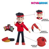 Boneco Youtuber Enaldinho Com Pulseira Do Poder - Rosita