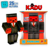 Boneco YouTuber Kadu Minecraft Articulado - Algazarra 25CM