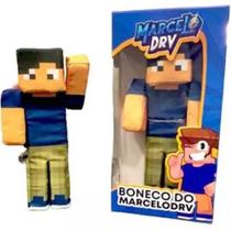 Boneco Youtuber Marcelo Streamers Minecraft Pelucia 35 Cm Cosmo Kids