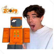 Boneco Zoom Turma do Problems - Pequeno - 25cm - Minecraft - Algazarra