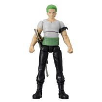 Boneco Zoro Roronoa One Piece 12 Cm Com Acessório Sunny 4117